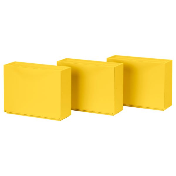 Галошница шкаф ТРОНЭС, желтый (51x39 см) - фото 1