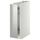 Напольный шкаф, выдвижной внутрений элемент МЕТОД, белый, Гревста нержавеющ сталь (20x60 см)