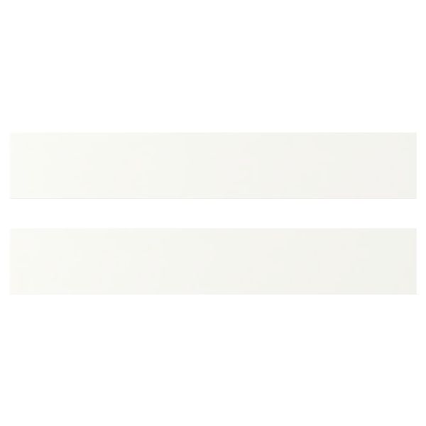 VALLSTENA Фронтальная панель ящика - белый 60x10 см - фото 1