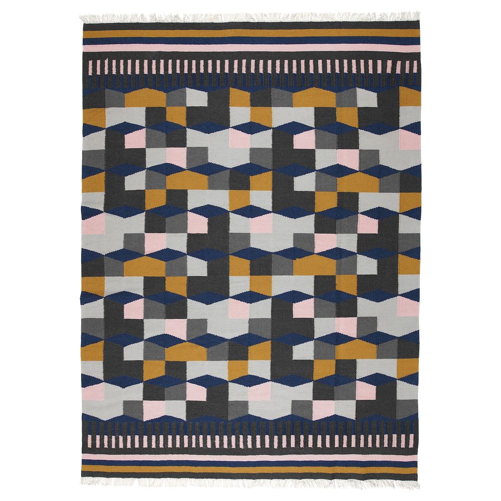 Ковер безворсовый, ручная работа/разноцветный 170x240 см IKEA TÅRBÄK ТОРБЭК 704.044.89 - фото 1
