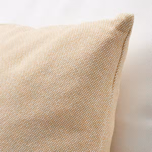 SANDTRAV САНДТРАВ Подушка - желто-бежевый/белый 45x45 см - схема-чертеж с размерами