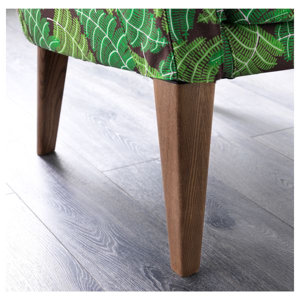 Кресло c высокой спинкой СТОКГОЛЬМ, Моста зеленый - схема-чертеж с размерами