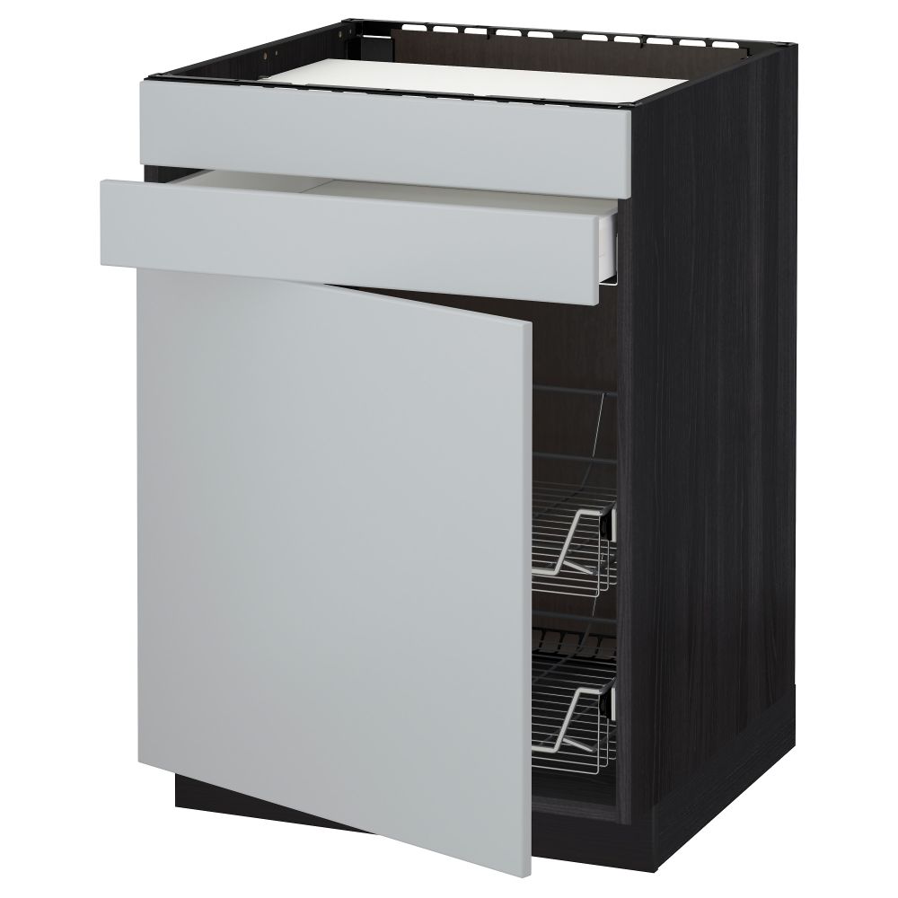 IKEA, вид спереди - схема-чертеж с размерами