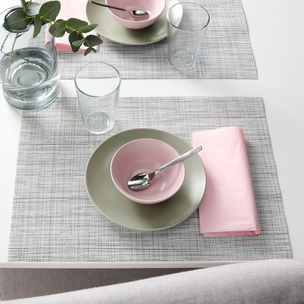 Миска, матовая поверхность светло-розовый 12 см IKEA FÄRGKLAR ФЭРГКЛАР 604.782.06 - схема-чертеж с размерами