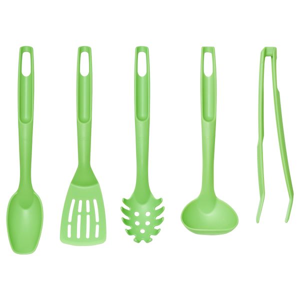 Кухонные принадлежности, 5 предметов СПЕЦИЭЛЬ, зеленый - схема-чертеж с размерами