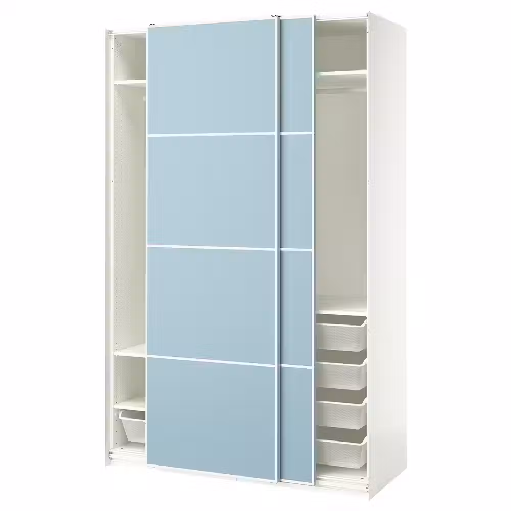 PAX / MEHAMN Гардероб с раздвижными дверьми - фото 1