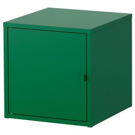 Шкаф, металлический/темно-зеленый 35x35 см IKEA ЛИКСГУЛЬТ 403.996.63