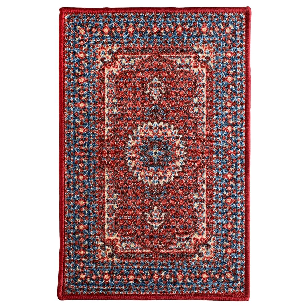 Придверный коврик, красный/синий 40x60 см IKEA SKIVHOLME СКИВХОЛЬМЕ 404.721.25 - фото 1