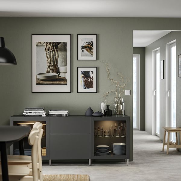 BESTÅ Комбинация для хранения с ящиками - фото 2