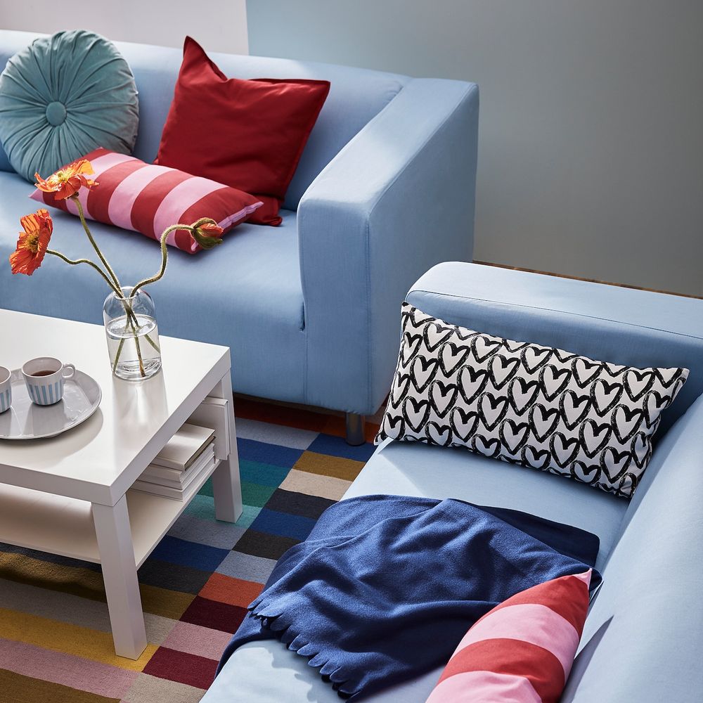 IKEA в интерьере - схема-чертеж с размерами