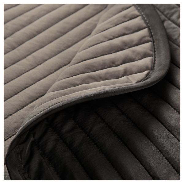 Покрывало и чехол на подушку КАРИТ, коричневый - фото 2