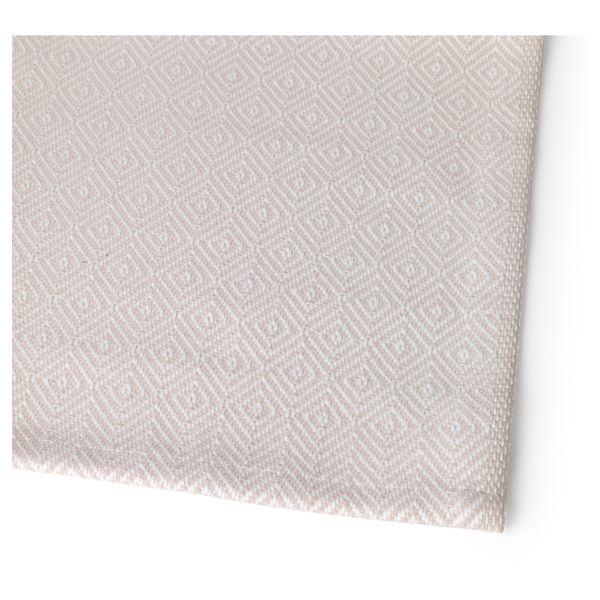 Дорожка настольная ГОДДАГ, бежевый, белый (35x130 см) - фото 4