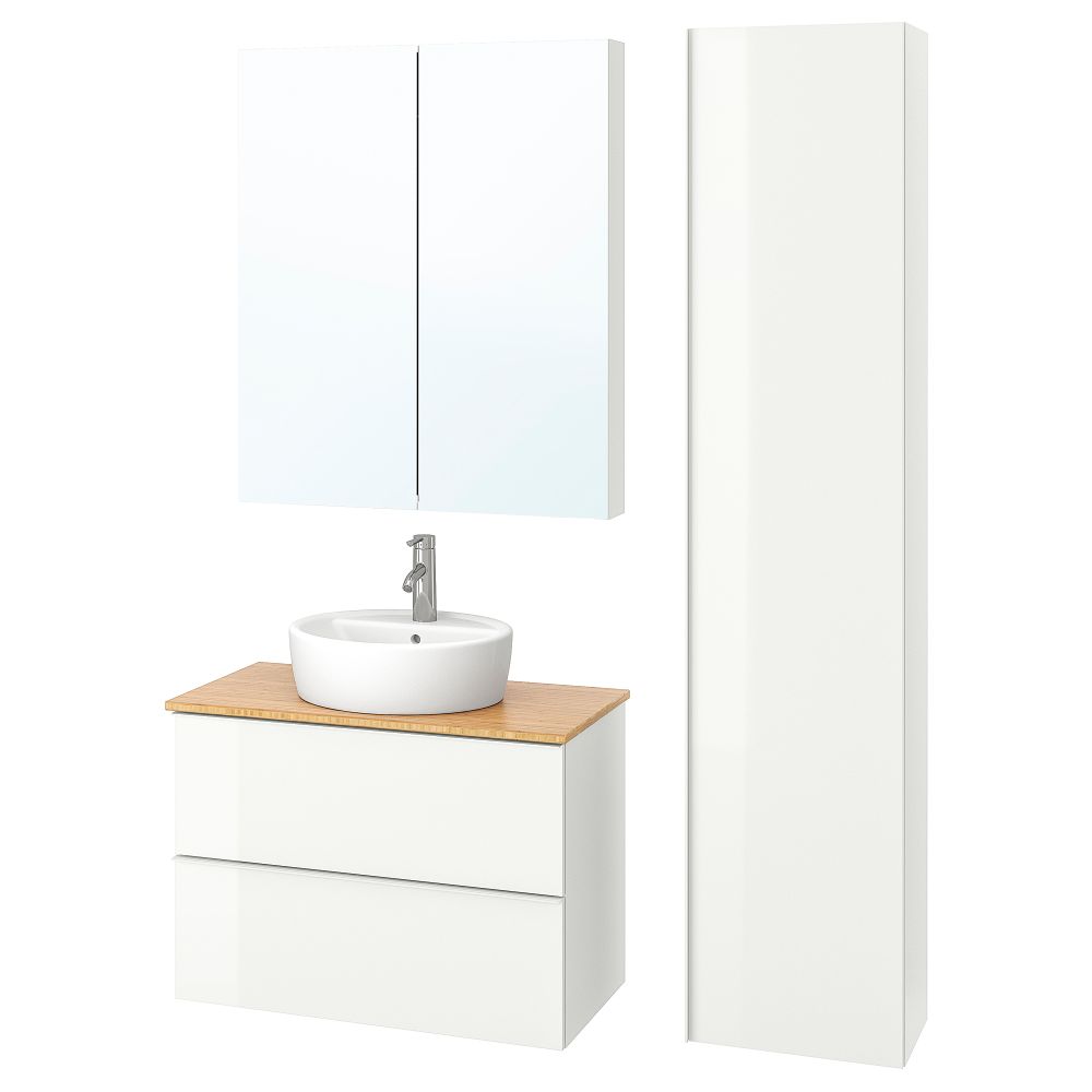 IKEA в интерьере ванной