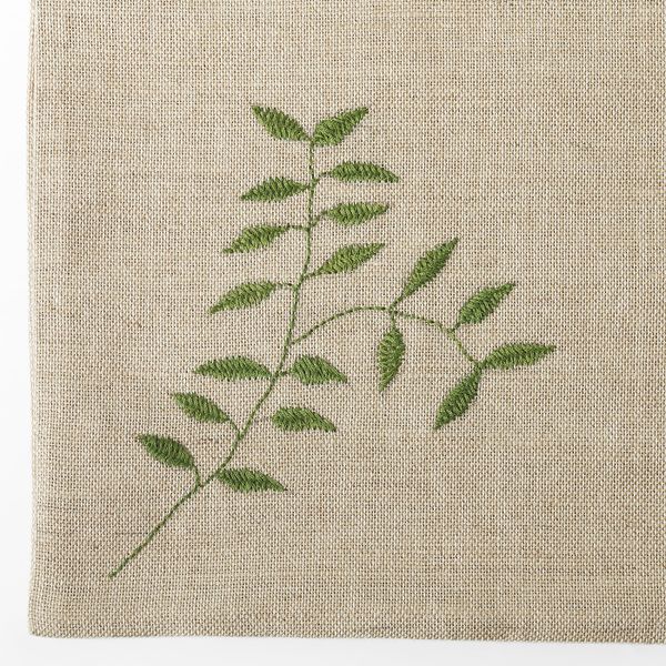 Чехол на подушку, бежевый ручная работа 65x65 см IKEA БОТАНИСК 404.665.20 - фото 7