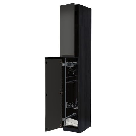 Высокий шкаф с отделением для аксессуаров для уборки IKEA METOD МЕТОД 794.956.06