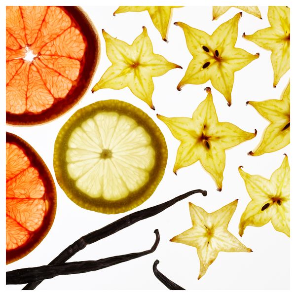 Формовая свеча, ароматическая ЭСТИМЕРА, Тропический фрукт, оранжевый (14 см) - схема-чертеж с размерами