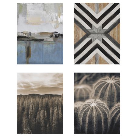 Постер БИЛЬД, Природа в серых тонах (30x40 см 4 шт)