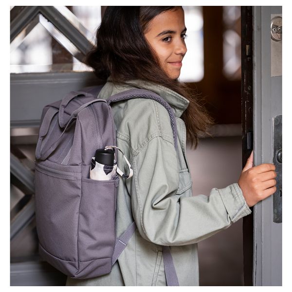 Рюкзак, серый, 27x9x38 см, 12 л IKEA STARTTID СТАРТТИД 204.848.84 - фото 5