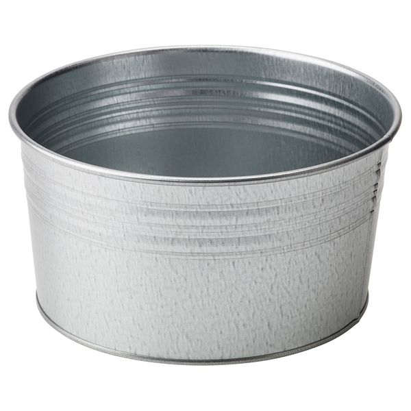 Кашпо СОККЕР, д/дома/улицы, оцинковка - фото 1