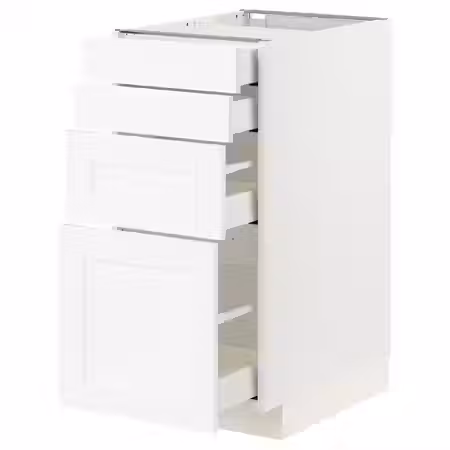 METOD / MAXIMERA Напольный шкаф 4 фасада/4 ящика