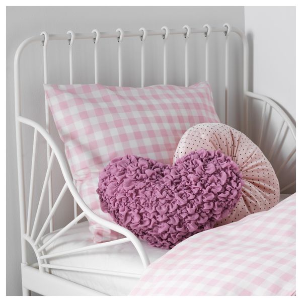 Подушка СОРБАР, сердце сиреневый (30x40 см) - фото 2
