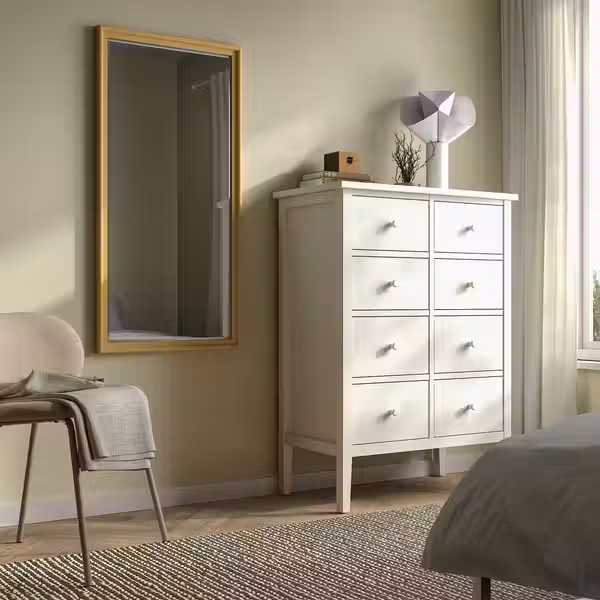 PINGSTSYREN ПИГНСТСЮРЕН Зеркало - светлый желто-бежевый 60x120 см - фото 4