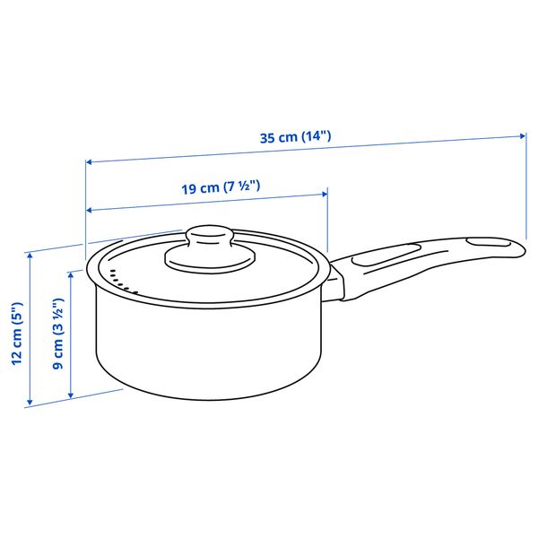IKEA, дополнительный ракурс - схема-чертеж с размерами