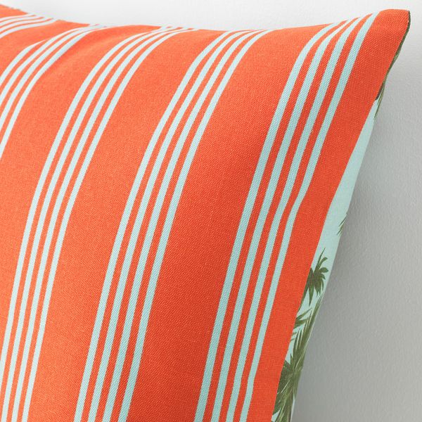 Чехол на подушку, синий/разноцветный 50x50 см IKEA СОММАР 2020 304.675.77 - схема-чертеж с размерами