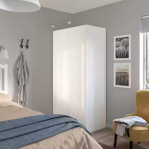 FARDAL Дверь - глянцевый белый 25x195 см - фото 2