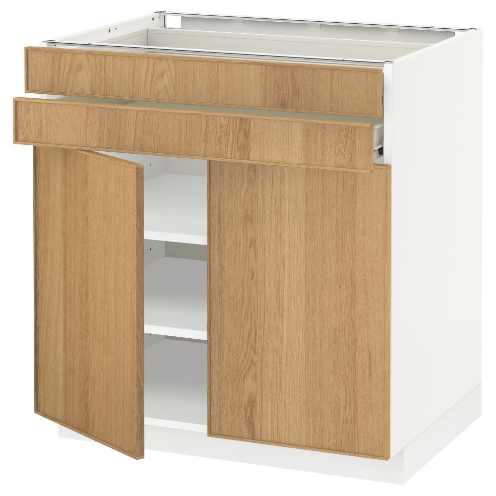 IKEA, вид спереди - схема-чертеж с размерами