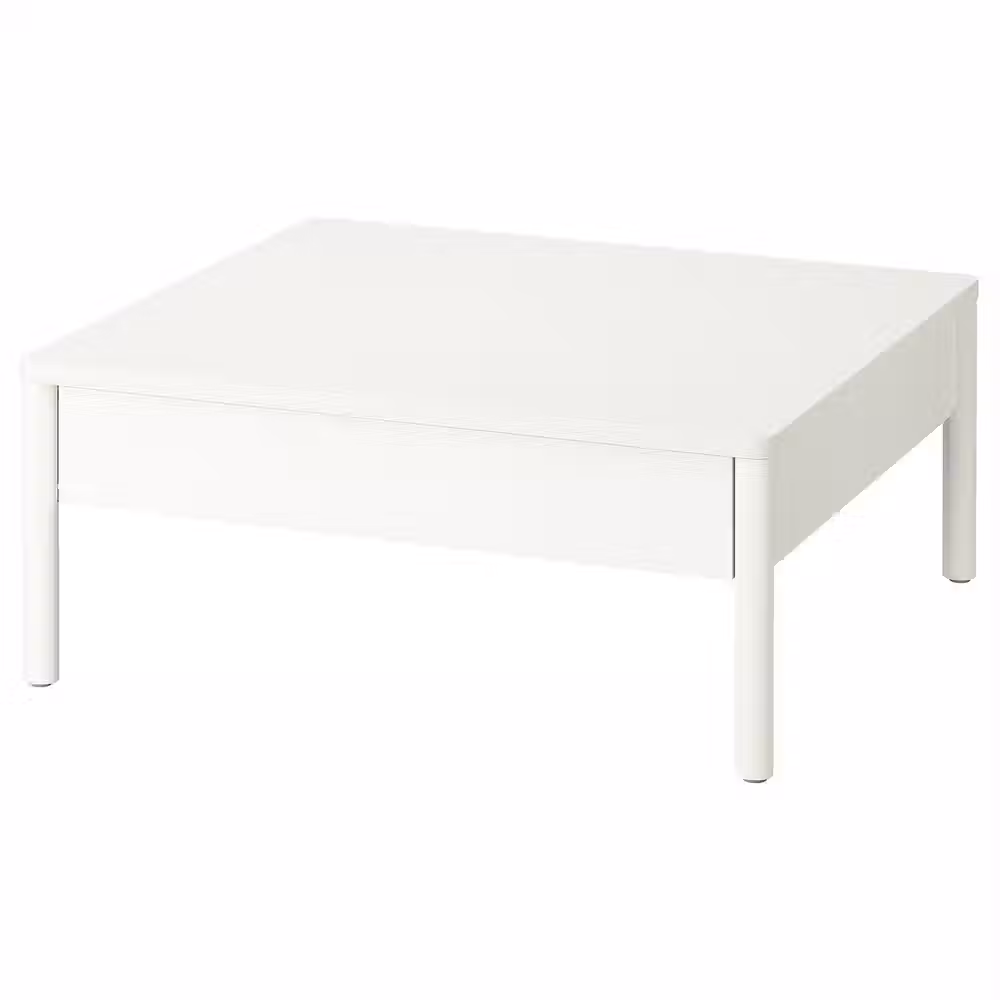 TONSTAD Журнальный стол - белый с оттенком 84x82 см - фото 1