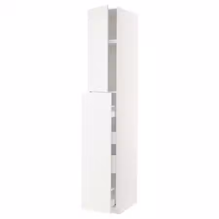 METOD / MAXIMERA Высокий шкаф/выдвижн секция/1дв/4ящ