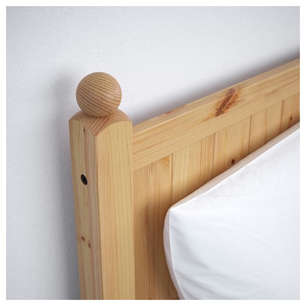 Каркас кровати ГУРДАЛЬ, светло-коричневый, Леирсунд - фото 4
