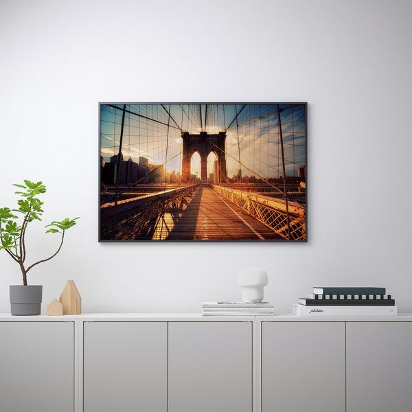 Постер, 91x61 см, Бруклинский мост IKEA DRÖMBILD ДРЁМБИЛЬД 404.422.61 - фото 3