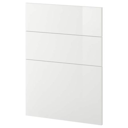 3 фасада для посудомоечной машины, Рингульт белый 60 см IKEA METOD МЕТОД 393.911.73