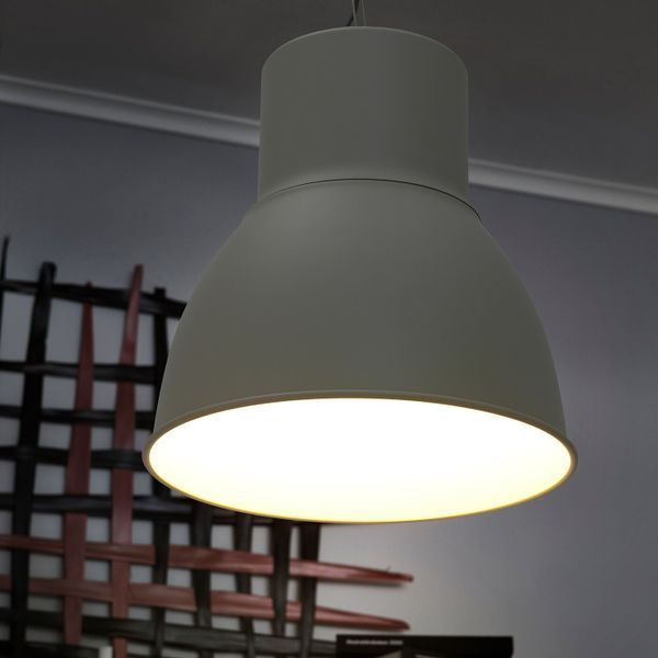 Подвесной светильник, бежевый 47 см IKEA ХЕКТАР 804.148.93 - фото 3