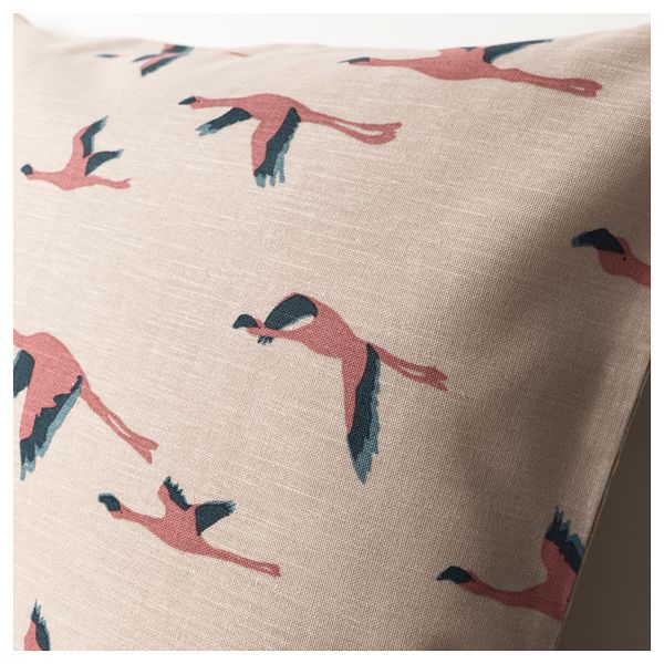 Чехол на подушку МАЙБРИТТ, бежевый (50x50 см) - фото 3