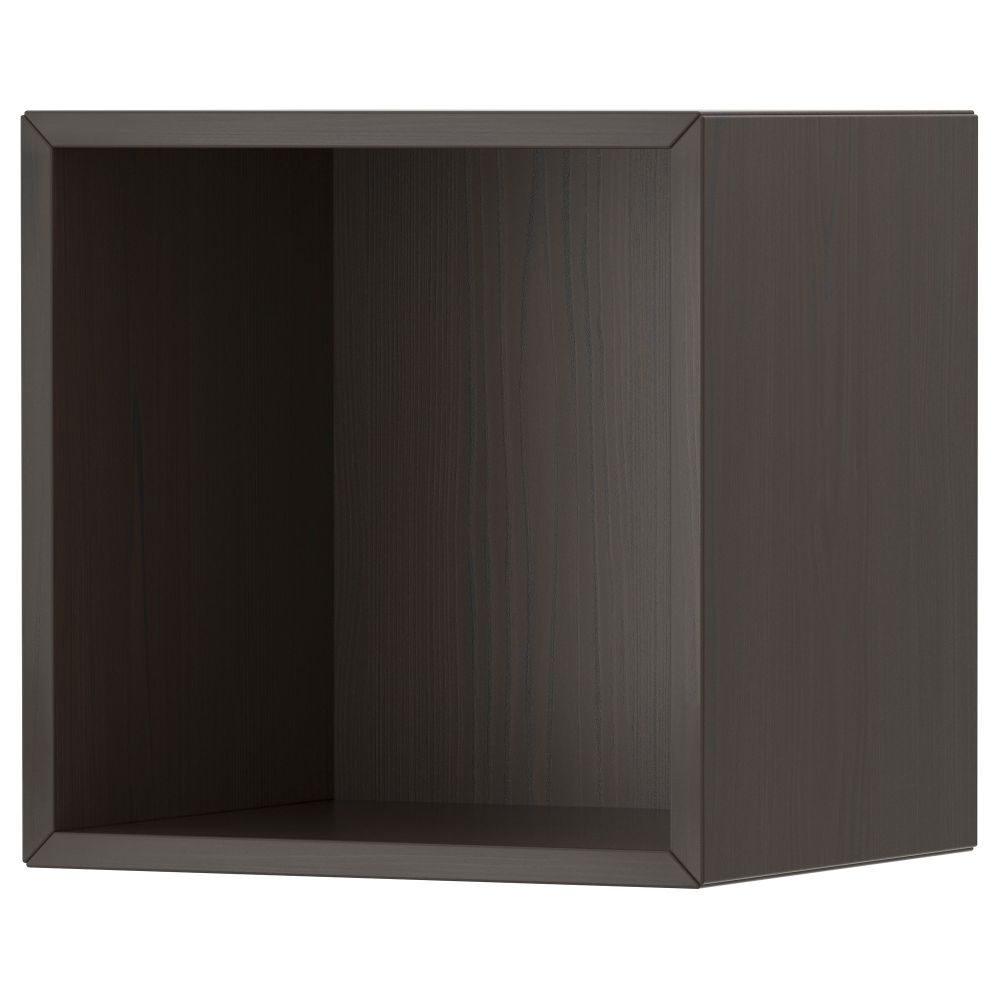 Навесной шкафчик ВЭЛЬЕ, коричневый (35x35 см) - фото 1