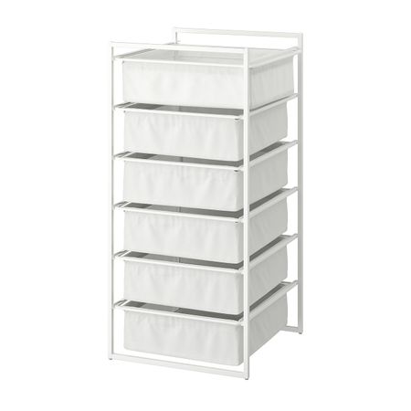 Каркас с текстильными корзинами 50x51x104 см IKEA JONAXEL ЙОНАКСЕЛЬ 792.974.23
