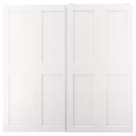 GRIMO Пара раздвижных дверей - белый 200x201 см