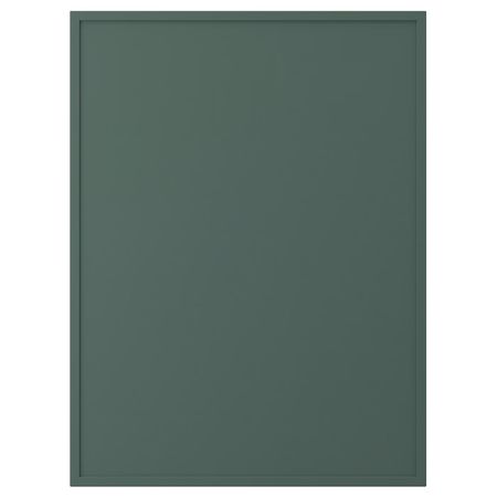 ASPUDDEN Дверь - темный серо-зеленый 60x80 см