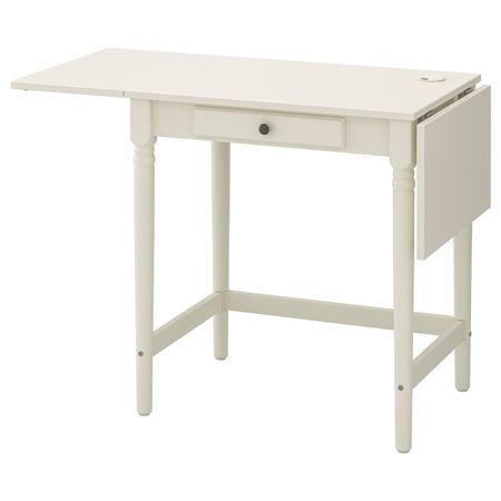 Письменный стол, белый 73x50 см IKEA INGATORP ИНГАТОРП 703.619.46
