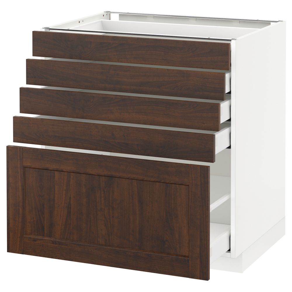 IKEA, вид спереди - схема-чертеж с размерами