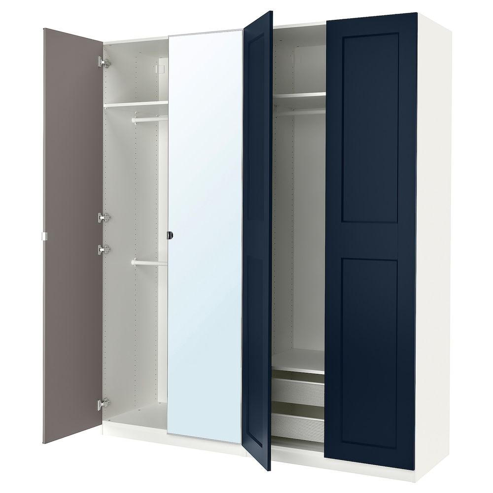 IKEA, вид спереди - схема-чертеж с размерами