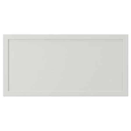 ASPUDDEN Фронтальная панель ящика - светло-серый 40x20 см