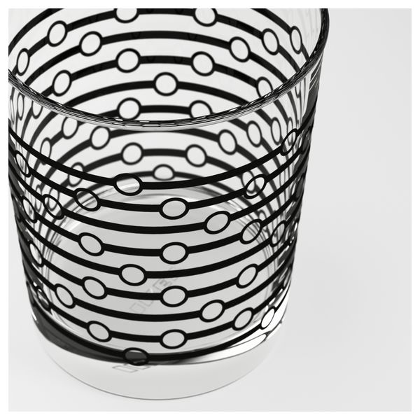 Стакан ФОРЕБИЛД, с рисунком черный (23 сл) - фото 3