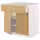 METOD / MAXIMERA Напольный шкаф с ящиком/2дверцами - белый/Forsbacka дуб 80x60 см
