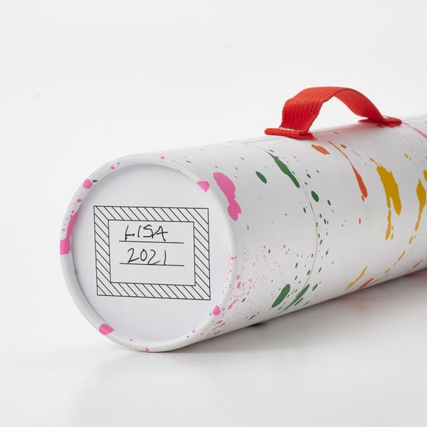 Тубус для хранения рисунков, разноцветный IKEA MÅLA МОЛА 704.934.28 - фото 2