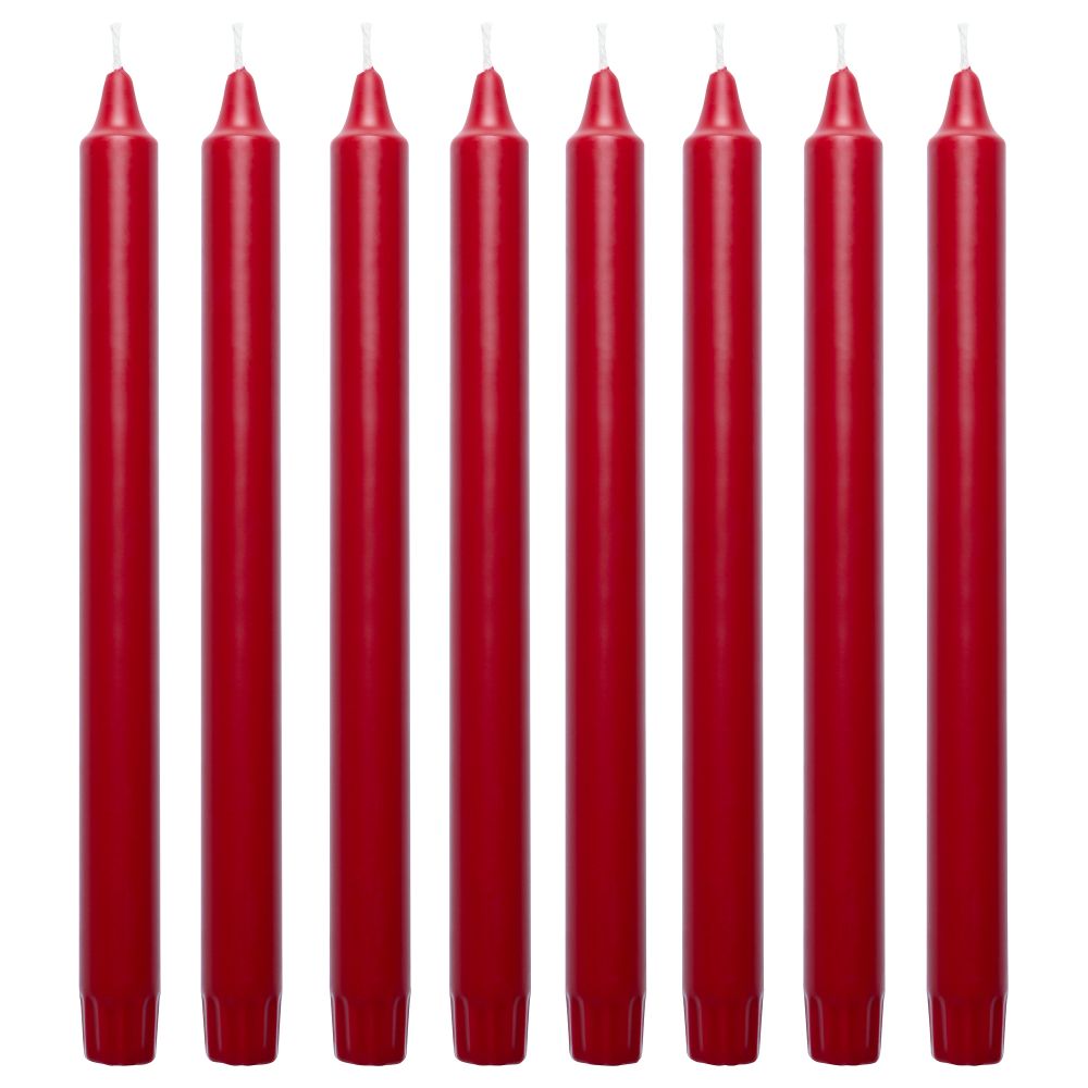 Неароматическая свеча ВИНТЕР 2015, красный (28 см) - схема-чертеж с размерами