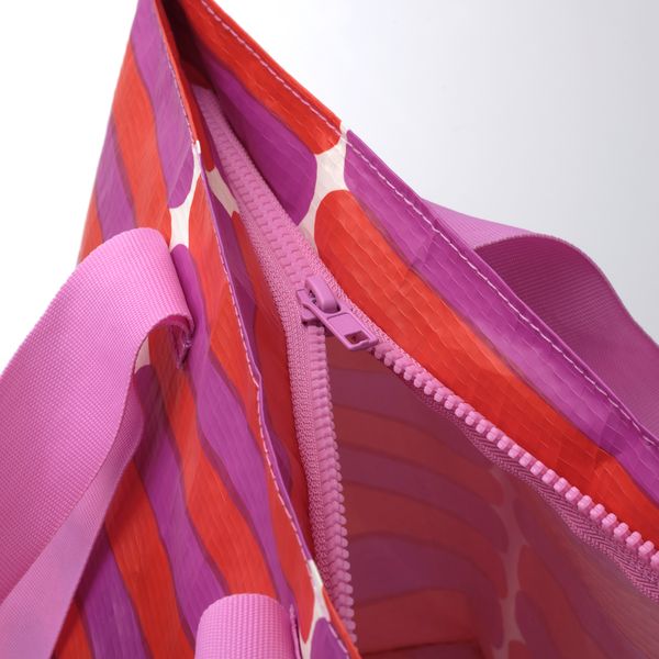 Сумка, 22x22x15 см/7 л, розовый IKEA BASTUA 905.426.68 - схема-чертеж с размерами